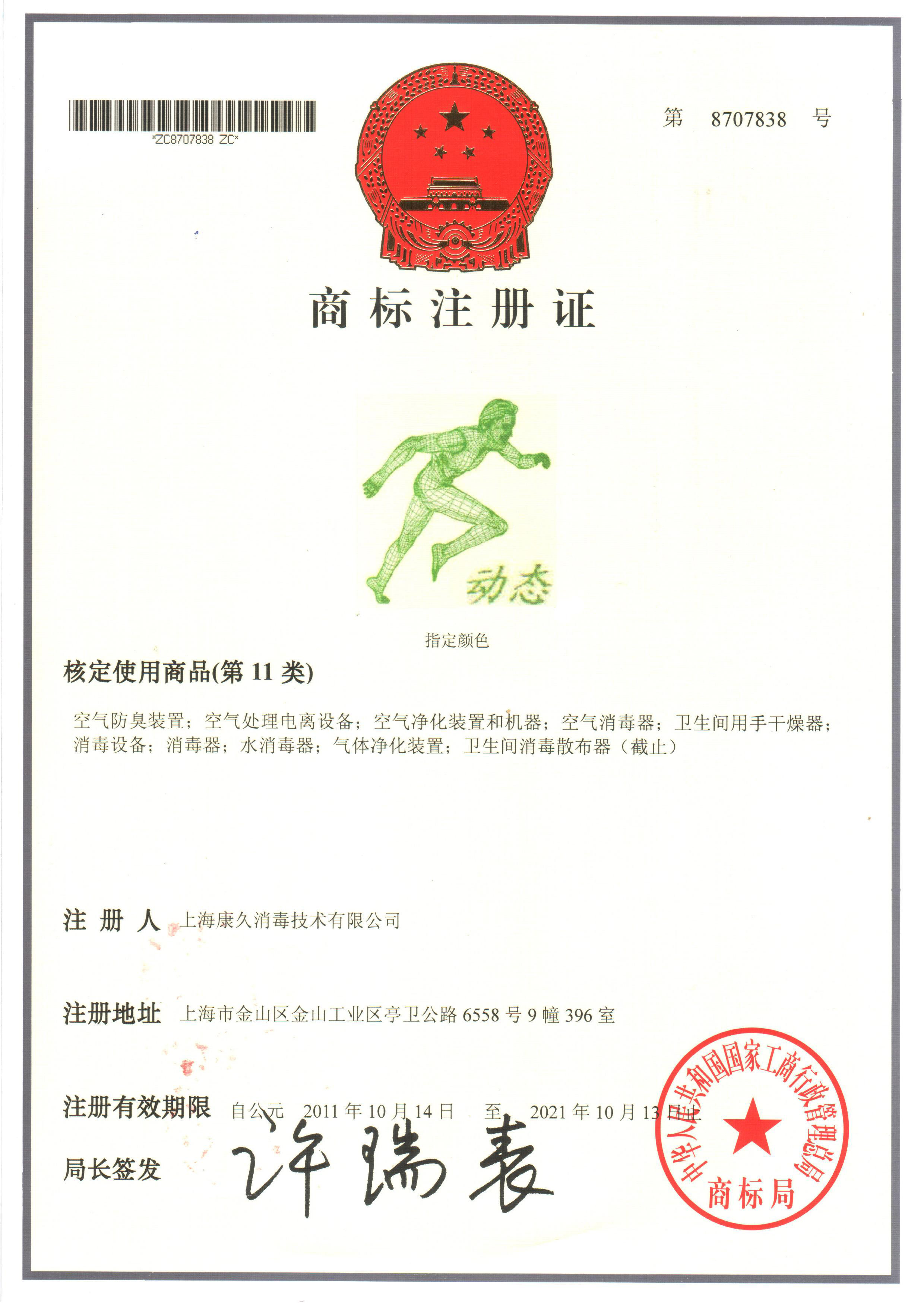 “镇江商标注册证动态